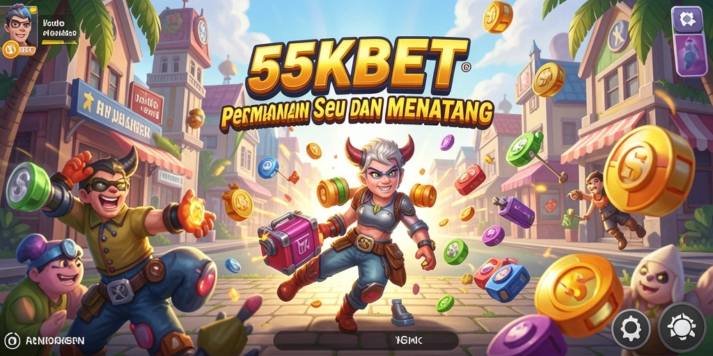 Tampilan gameplay menarik dari 55KBET yang seru dan menantang.