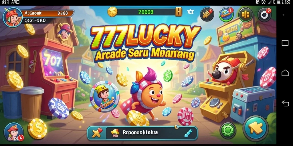 Gameplay seru dari 777LUCKY, menampilkan aksi dan tantangan