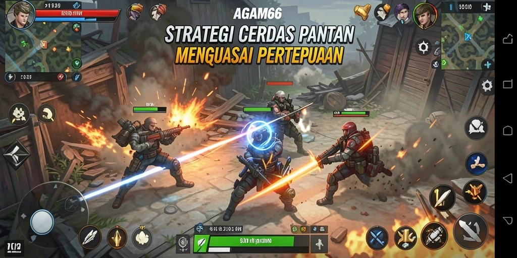 Tampilan gameplay AGAM66 yang menegangkan dan penuh strategi.