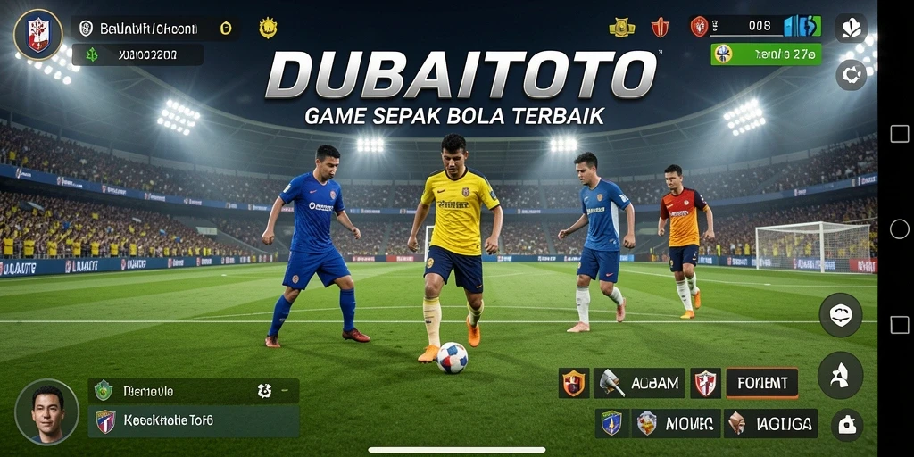 Tampilan gameplay DUBAITOTO yang mendebarkan di lapangan.