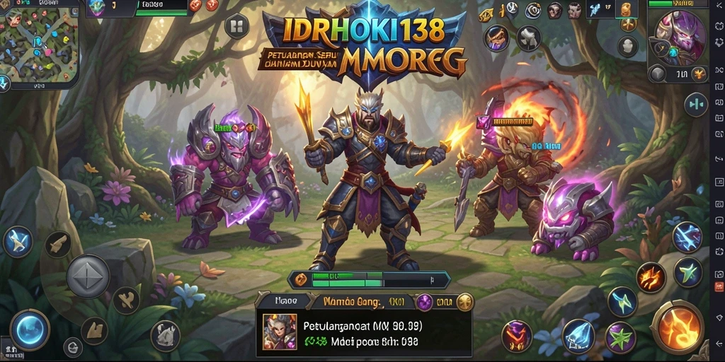 Screenshot IDRHOKI138 menampilkan gameplay yang seru dan menantang di dunia MMORPG.