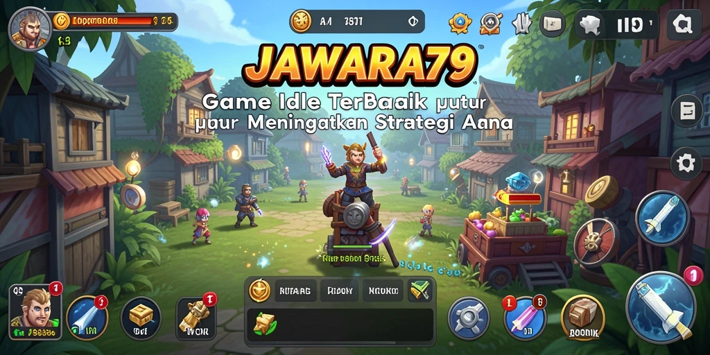 Tampilan gameplay JAWARA79 yang menarik dalam format Idle.