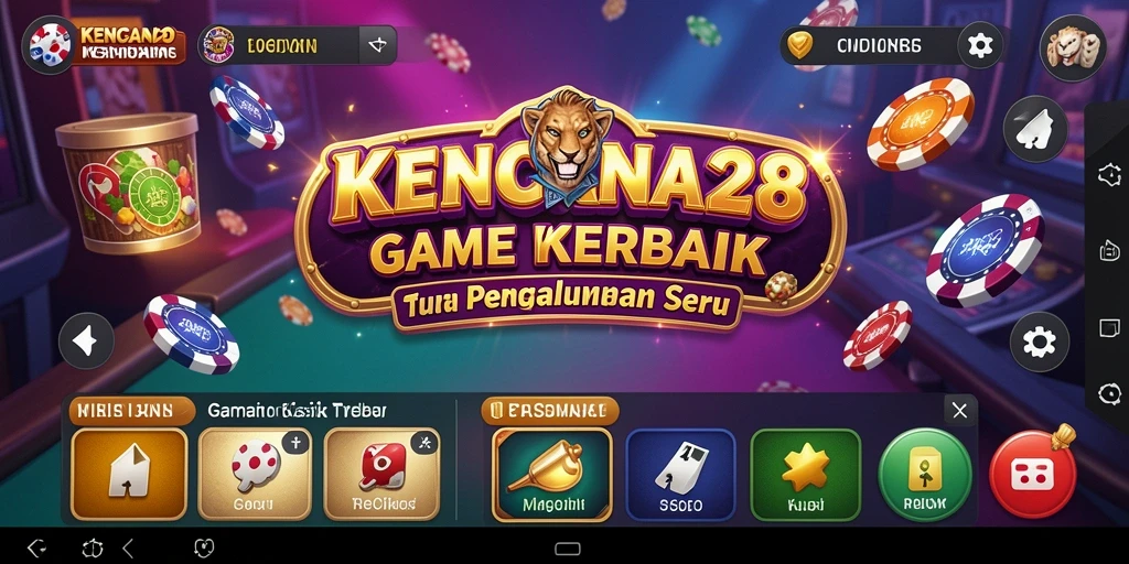 Screenshot gameplay KENCANA28 yang menunjukkan keseruan permainan Kasino.