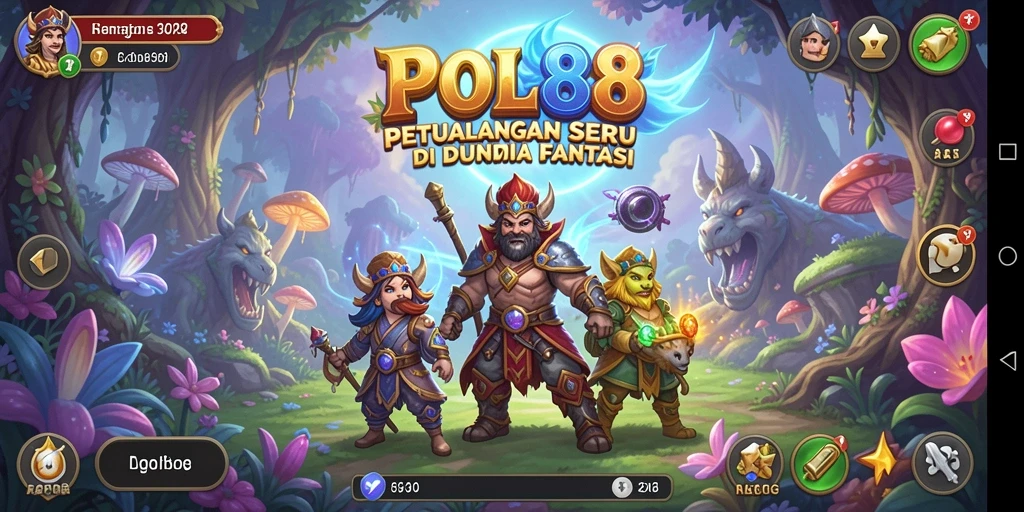 Tampilan aksi seru dalam gameplay POL88 yang memukau.