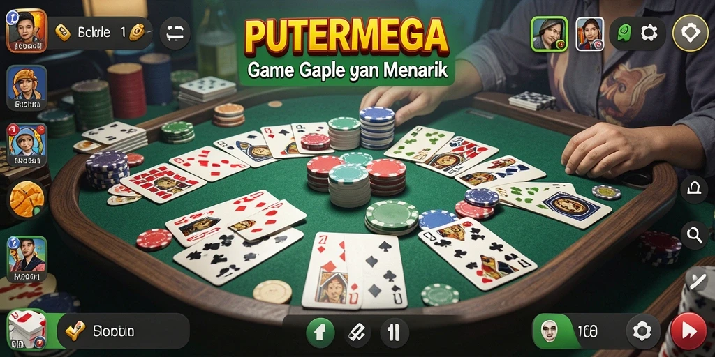 Tampilan gameplay PUTERMEGA yang menarik dan interaktif.