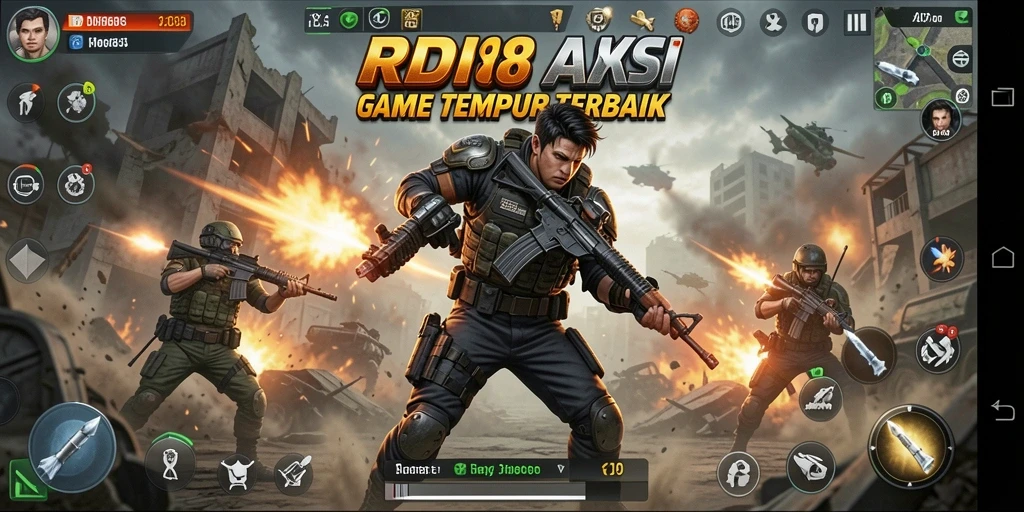 Tampilan menarik dari gameplay RDI88 yang penuh aksi.
